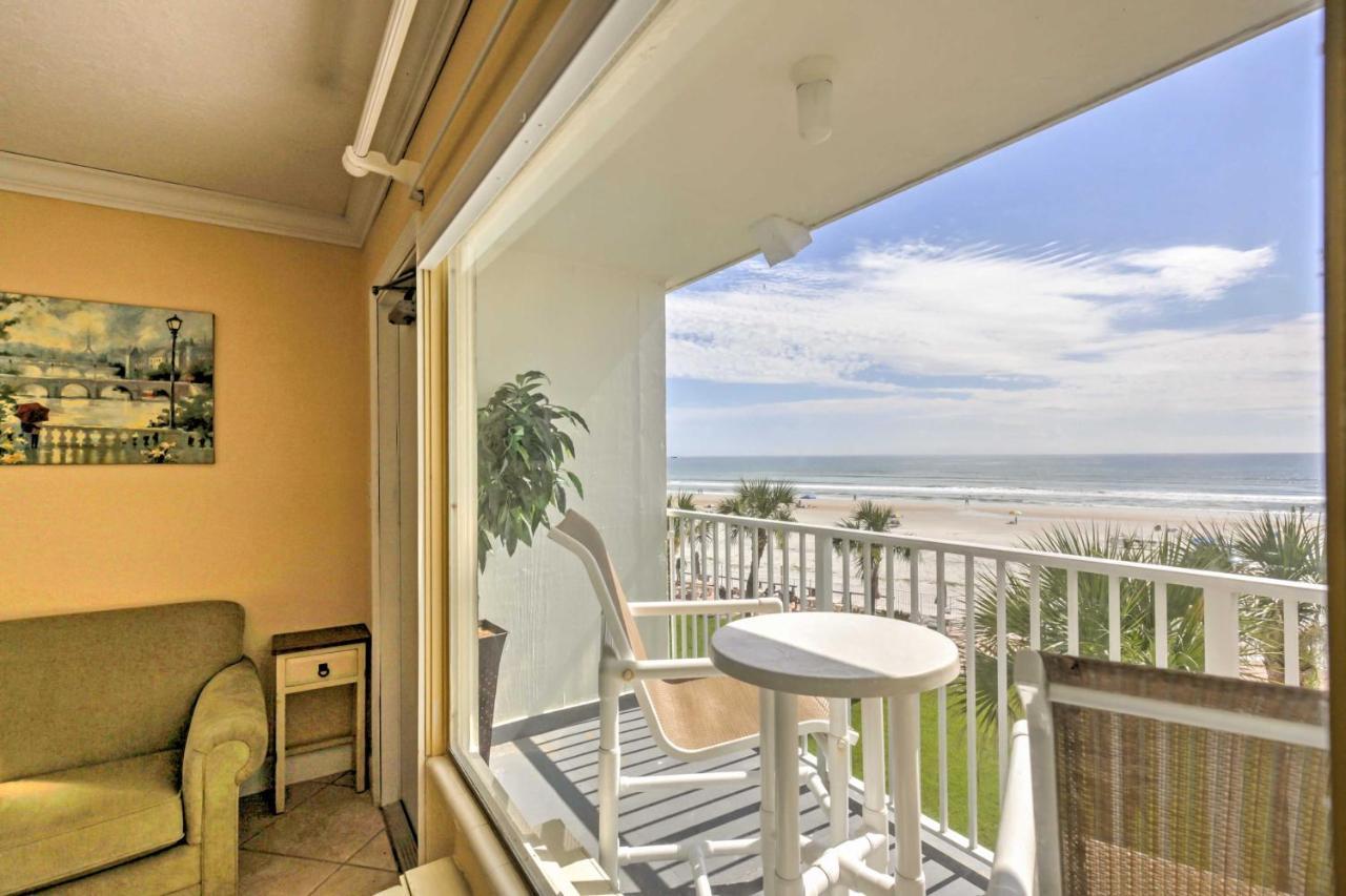 Daytona Beach Studio With Oceanfront Balcony And Pool! Exterior foto