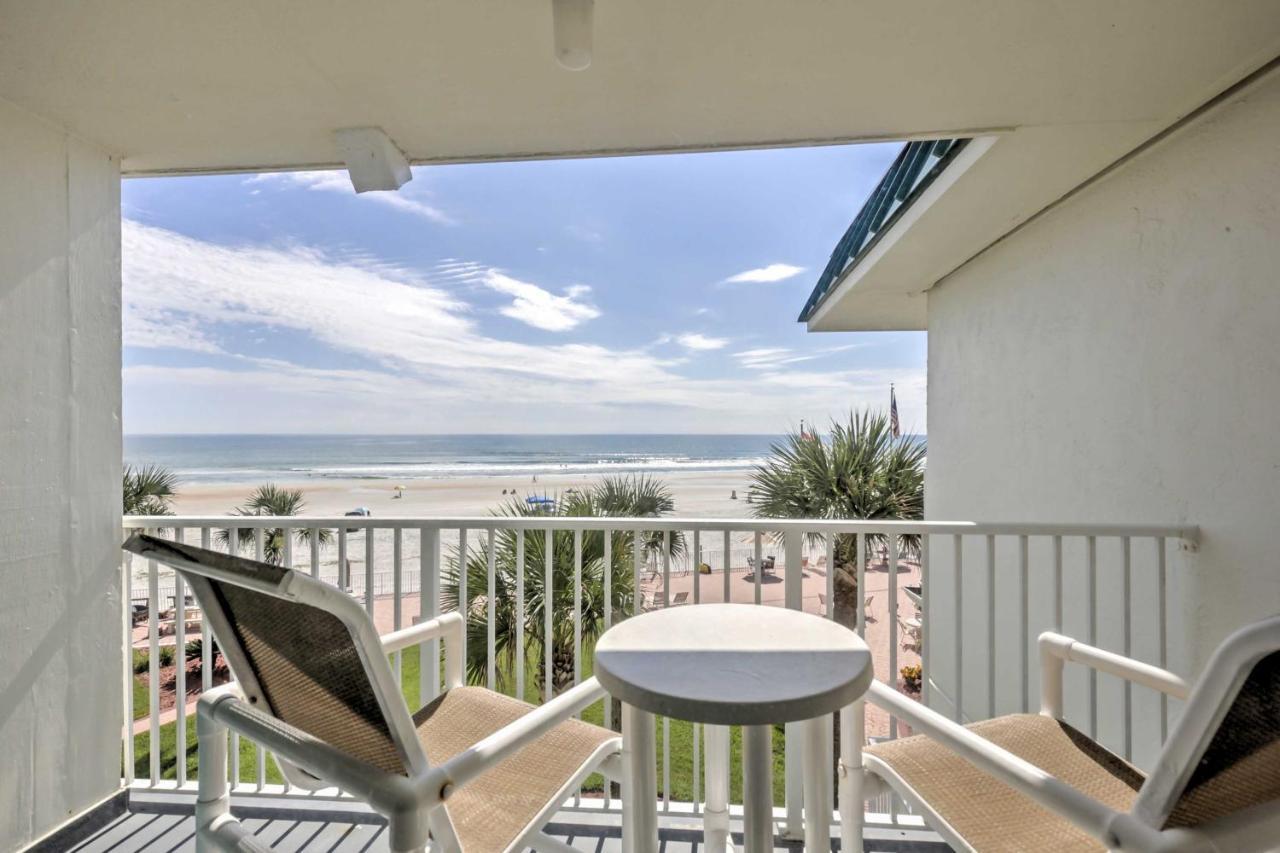 Daytona Beach Studio With Oceanfront Balcony And Pool! Exterior foto